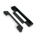 From The Anvil - ½" Rebate Kit for Sash Lock - Black - 91059 - Choice Handles