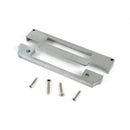 From The Anvil - ½" Euro Sash Lock Rebate Kit - Satin Stainless Steel - 91099 - Choice Handles