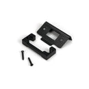From The Anvil - ½" Rebate Kit for Latch and Deadbolt - Black - 91106 - Choice Handles