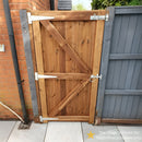 Spira Brass - 18" 450mm Plain Ring Gate Ironmongery Kit  - Zinc - 9114 - Choice Handles