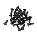 From The Anvil - Black 6x½" Countersunk Screws (25) - Black  - 91154 - Choice Handles
