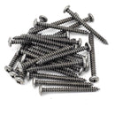 From The Anvil - Pewter 10x2" Round Head Screws (25) - Pewter Patina  - 91205 - Choice Handles