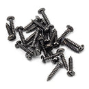 From The Anvil - Dark Satin Stainless Steel 4x½" Round Head Screws (25) - Dark Satin Stainless Steel  - 91222 - Choice Handles