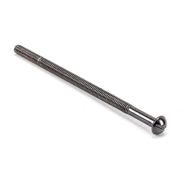 From The Anvil - Dark Satin Stainless Steel M5 x 90mm Male Bolt (1) - Dark Satin Stainless Steel  - 91287 - Choice Handles