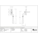 From The Anvil - Newbury Espag - RH - Polished Nickel - 91457 - Choice Handles