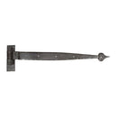 From The Anvil - External Beeswax 24" Hook & Band Hinge - Cranked (pair) - External Beeswax  - 91471 - Choice Handles