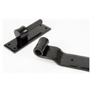From The Anvil - Black 24" Hook & Band Hinge - Cranked (pair) - Black  - 91473 - Choice Handles