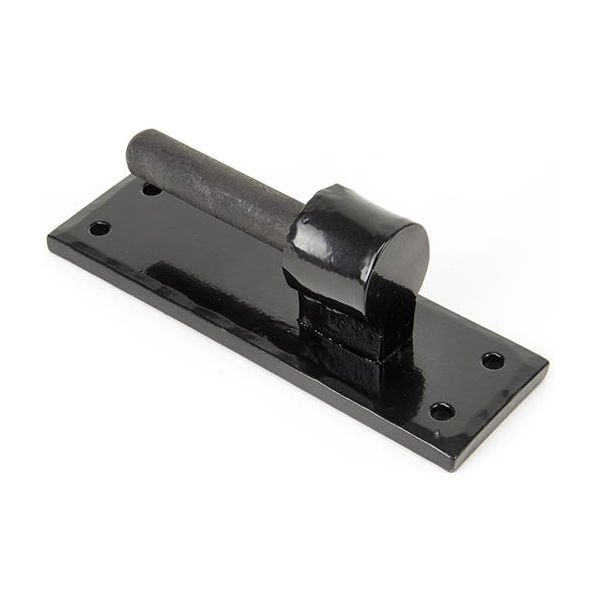 From The Anvil - Black 24" Hook & Band Hinge - Cranked (pair) - Black  - 91473 - Choice Handles