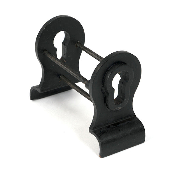 From The Anvil - External Beeswax 50mm Euro Door Pull (Back to Back fixings) - External Beeswax  - 91503 - Choice Handles