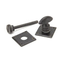 From The Anvil - External Beeswax Diamond Bathroom Thumbturn - External Beeswax  - 91507 - Choice Handles