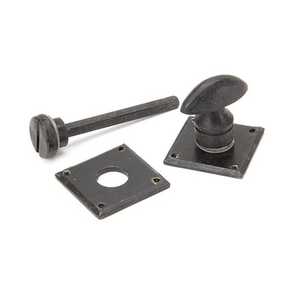 From The Anvil - External Beeswax Diamond Bathroom Thumbturn - External Beeswax  - 91507
