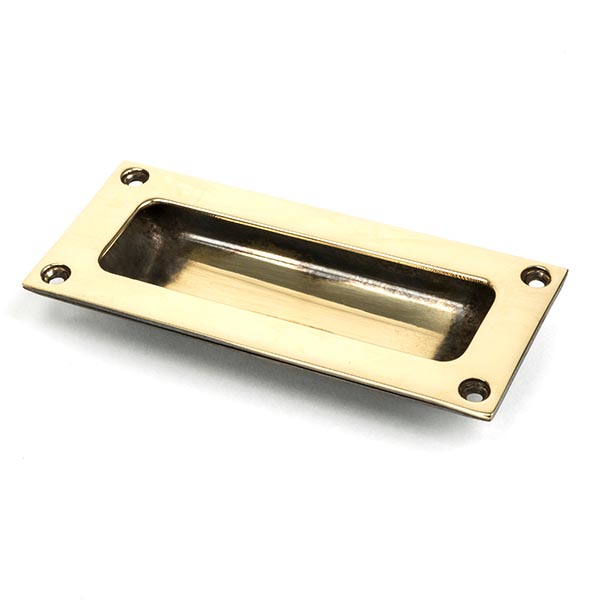 From The Anvil - Aged Brass Flush Handle - Aged Brass  - 91518 - Choice Handles