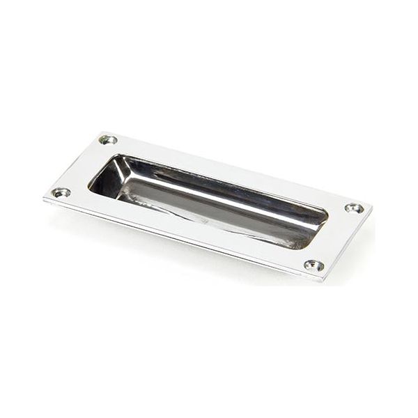 From The Anvil - Polished Chrome Flush Handle - Polished Chrome  - 91519 - Choice Handles