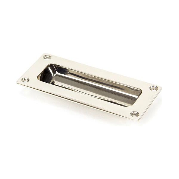 From The Anvil - Polished Nickel Flush Handle - Polished Nickel  - 91520 - Choice Handles