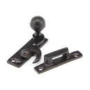 From The Anvil - Aged Bronze Prestbury Sash Hook Fastener - Aged Bronze  - 91745 - Choice Handles