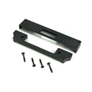 From The Anvil - Black ½" Euro Dead Lock Rebate Kit - 91847 - Choice Handles