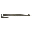 From The Anvil - External Beeswax 24" Band & Spike Hinge (Pair) - External Beeswax  - 91900 - Choice Handles