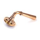 From The Anvil - Polished Bronze Newbury Lever on Rose Set - Polished Bronze  - 91923 - Choice Handles