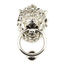 From The Anvil - Lion Head Door Knocker - Polished Nickel - 91997 - Choice Handles