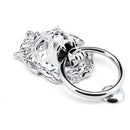 From The Anvil - Lion Head Door Knocker - Polished Chrome - 91998 - Choice Handles