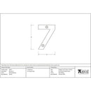 From The Anvil - Numeral 7 - Polished Bronze - 92027 - Choice Handles