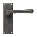 From The Anvil - Regency Lever Latch Set - External Beeswax - 92052 - Choice Handles