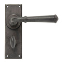 From The Anvil - Regency Lever Bathroom Set - External Beeswax - 92053 - Choice Handles