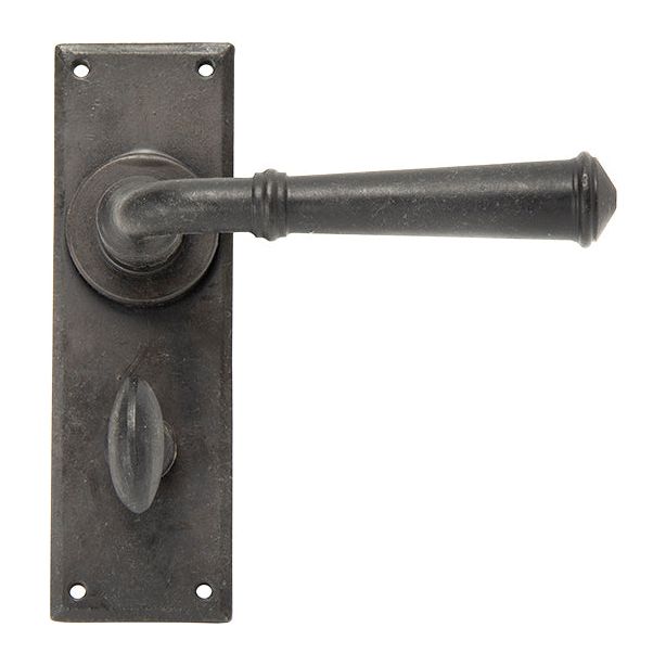 From The Anvil - Regency Lever Bathroom Set - External Beeswax - 92053 - Choice Handles