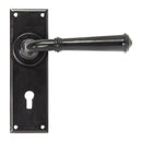 From The Anvil - Regency Lever Lock Set - Black - 92057 - Choice Handles