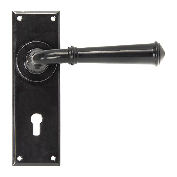 From The Anvil - Regency Lever Lock Set - Black - 92057 - Choice Handles