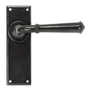 From The Anvil - Regency Lever Latch Set - Black - 92058 - Choice Handles