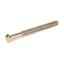 From The Anvil - Polished Brass SS M5 x 64mm Male Bolt (1) - Polished Brass  - 92136 - Choice Handles