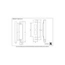 From The Anvil - ½" Rebate Kit For 91112/91110 - Stainless Steel - 92155 - Choice Handles