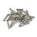 From The Anvil - Satin Stainless Steel 10x1¼" Countersunk Screws (25) - Satin Stainless Steel  - 92905 - Choice Handles