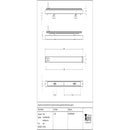 From The Anvil - White Trimvent 4000 Hi Lift Box Vent 400mm x 17mm - White  - 93220 - Choice Handles