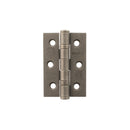 Atlantic CE Fire Rated Grade 7 Ball Bearing Hinges 3" x 2" x 2mm - Distressed Silver - A2H322DS - Choice Handles