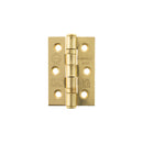 Atlantic CE Fire Rated Grade 7 Ball Bearing Hinges 3" x 2" x 2mm - Polished Brass - A2H322PB - Choice Handles