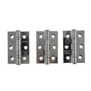 Atlantic CE Fire Rated Grade 7 Ball Bearing Hinges 3" x 2" x 2mm set of 3 - Polished Stainless Steel - A2H322PSS(3) - Choice Handles