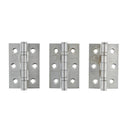 Atlantic CE Fire Rated Grade 7 Ball Bearing Hinges 3" x 2" x 2mm set of 3 - Satin Chrome - A2H322SC(3) - Choice Handles