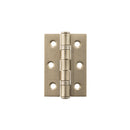 Atlantic CE Fire Rated Grade 7 Ball Bearing Hinges 3" x 2" x 2mm - Satin Nickel - A2H322SN - Choice Handles