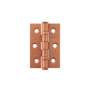 Atlantic CE Fire Rated Grade 7 Ball Bearing Hinges 3" x 2" x 2mm - Urban Satin Copper - A2H322USC - Choice Handles