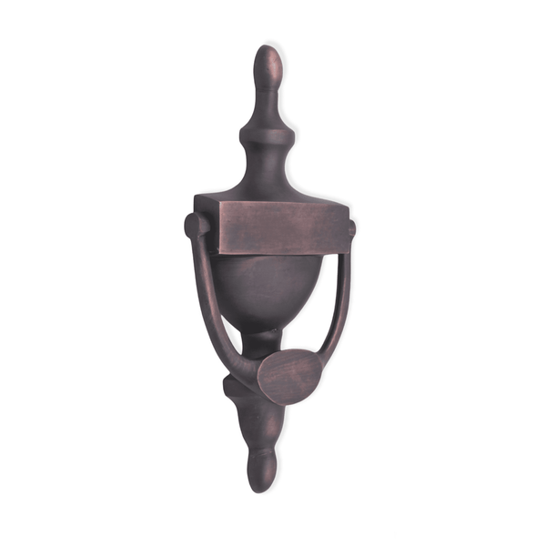 Spira Brass - Victorian Door Knocker 200mm  - Aged Bronze - SB4107ABZ - Choice Handles