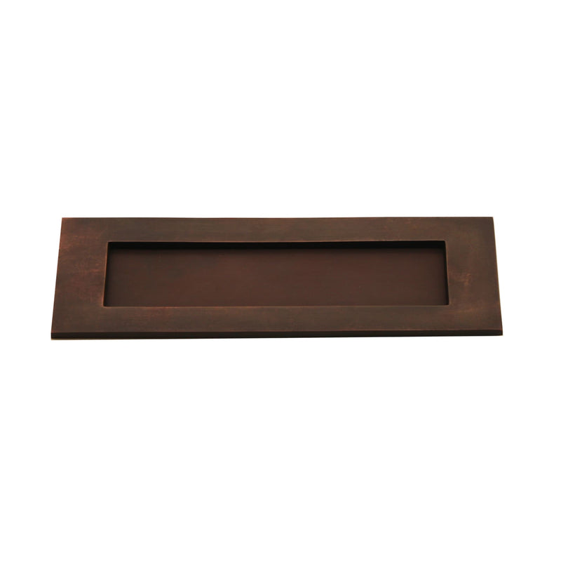 Spira Brass - Victorian Letter Plate 250mm  - Aged Bronze - SB5105ABZ - Choice Handles