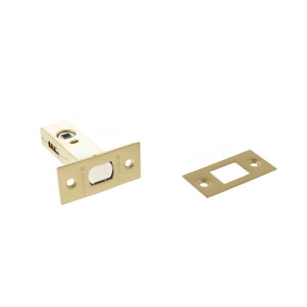 Atlantic Tubular Deadbolt 2.5" - Satin Brass - ADB25SB - Choice Handles