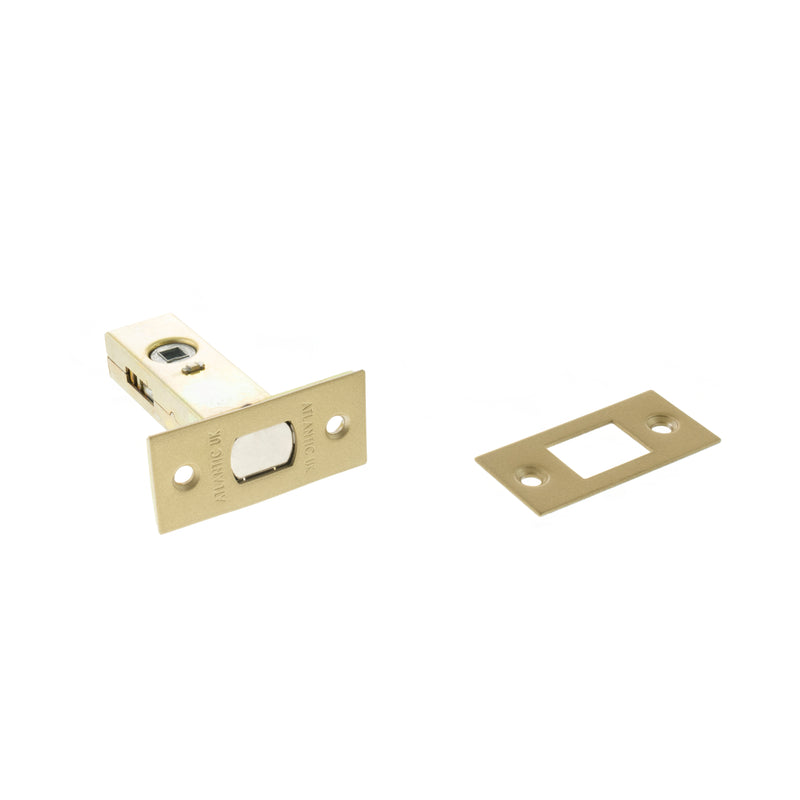 Atlantic Tubular Deadbolt 2.5" - Satin Brass - ADB25SB - Choice Handles