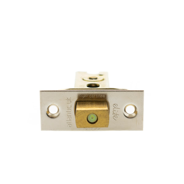 Atlantic Fire-Rated CE Marked Bolt Through Tubular Deadbolt 2.5" - Polished Nickel - ADBCE25PN - Choice Handles