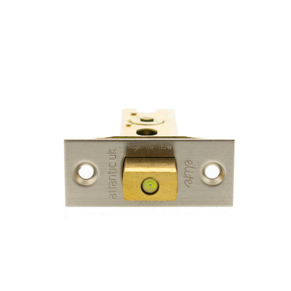 Atlantic Fire-Rated CE Marked Bolt Through Tubular Deadbolt 2.5" - Satin Nickel - ADBCE25SN - Choice Handles