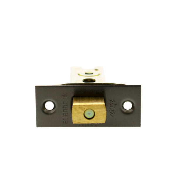 Atlantic Fire-Rated CE Marked Bolt Through Heavy Duty Tubular Deadbolt 3" - Black Nickel - ADBCE3BN - Choice Handles
