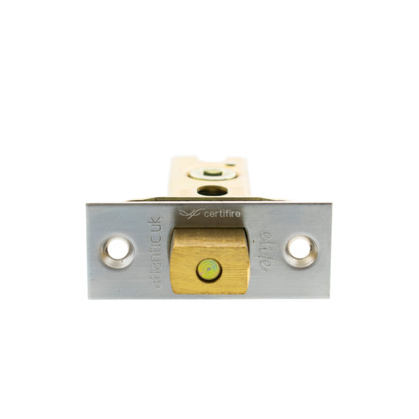 Atlantic Fire-Rated CE Marked Bolt Through Heavy Duty Tubular Deadbolt 3" - Satin Chrome - ADBCE3SC - Choice Handles