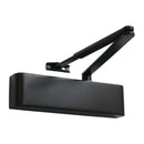Atlantic Premium Grade Door Closer -max 110kg,DDA,Adj,Slimline - Matt Black - ADC925MB - Choice Handles
